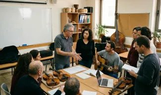 שיעור במכון ללימודי חוץ